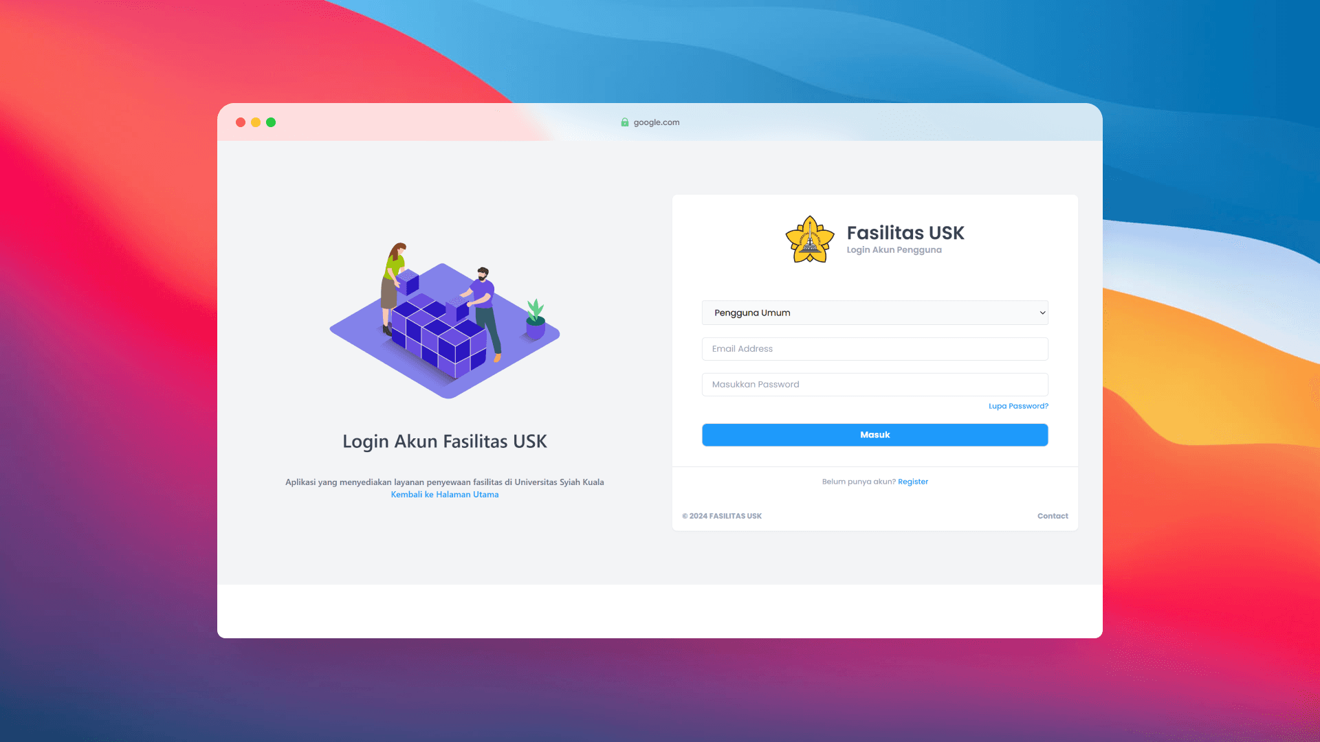 USK Facility Rental System
